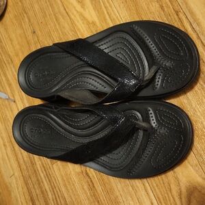 Crocs flip flops